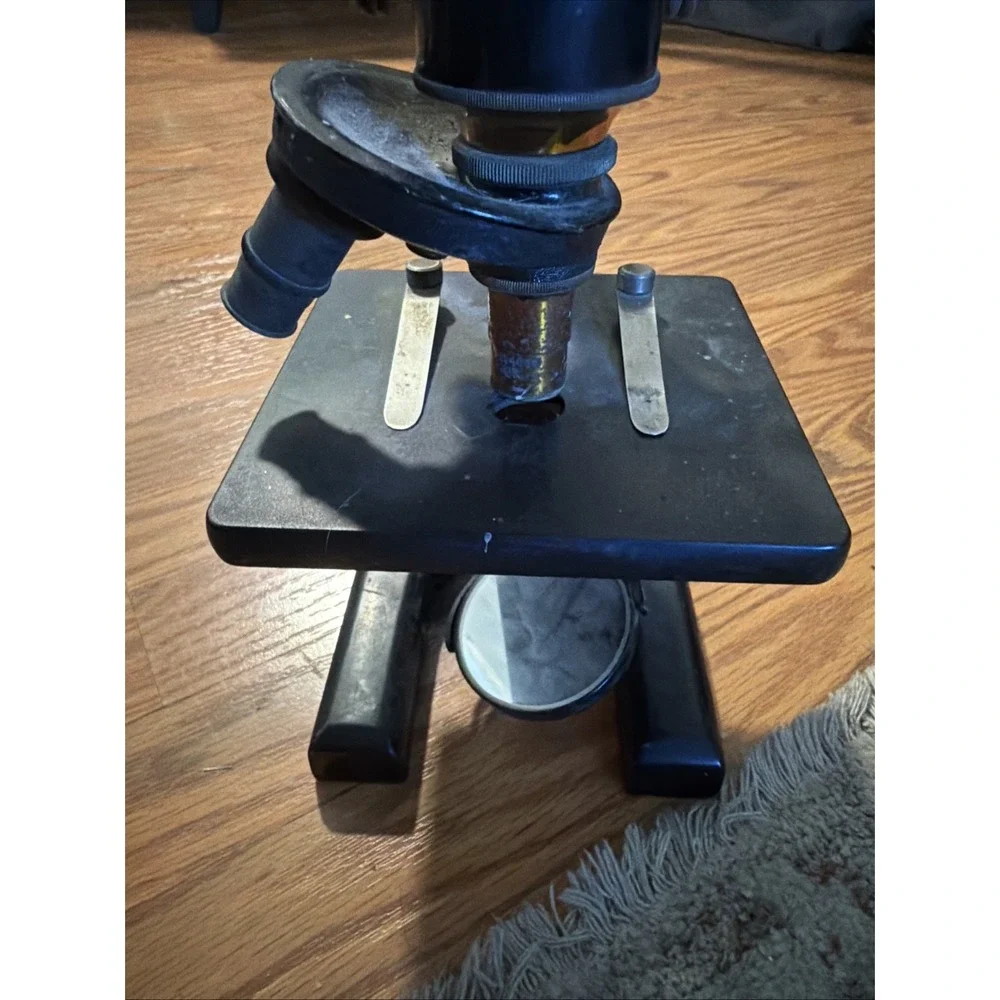 Vintage Microscope Spencer Lens Co Buffalo New York 89736 Scientific